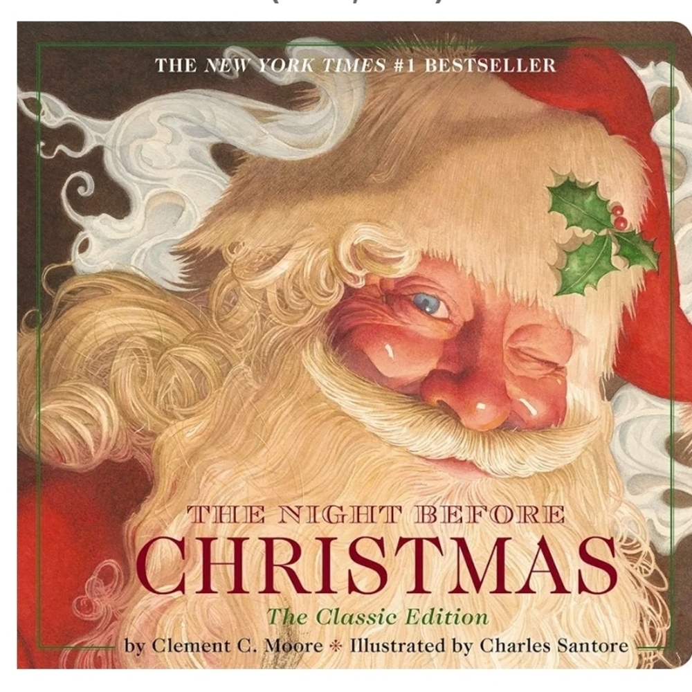 The Night Before Christmas By Clement C. Moore Board Book